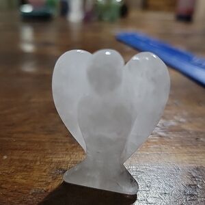 Milky Quartz Angel Crystal